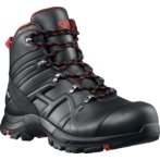 Zaščitni čevlji Black Eagle Safety 54 Mid črna-rdeča