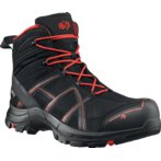 Zaščitni čevlji Black Eagle Safety 40 Mid črna-rdeča