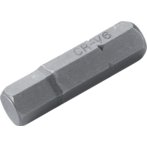 Six pans creux 1/4 po, long