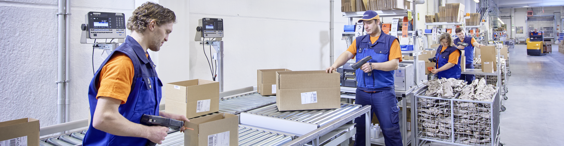 Neue Verpackungszone bei PRILLINGER in Wels.
